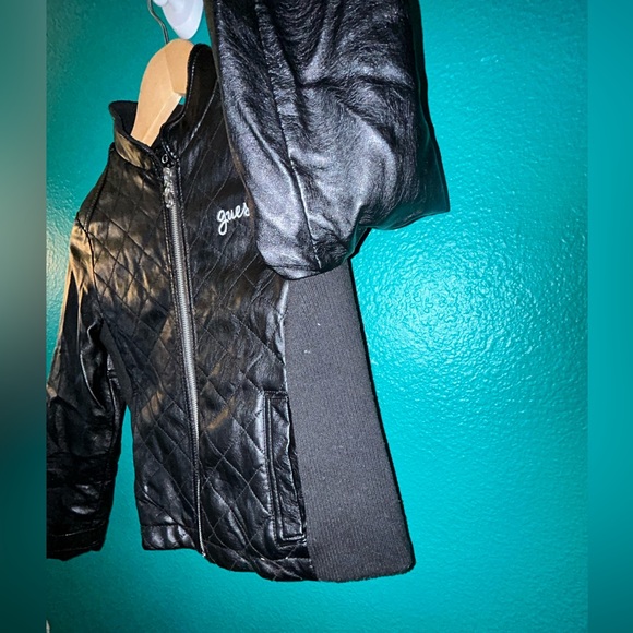 Guess size large (14) biker jacket - Picture 3 of 6
